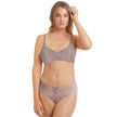 Amoena Be Amazing Hipster Panty Shown in Tender Taupe/Rose Kiss with #9430 Be Amazing Padded Wire-Free Bra