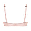 Amoena® Cherish Padded Wire-Free Bra Shown In Dreamy Pink/Light Grey-Back View