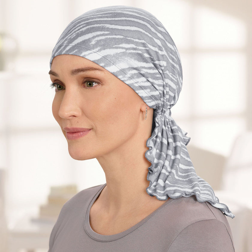 Bella Grey Watercolor Scarf was ACS