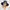 Front view #9509 Printed Botanist Brim Hat in White/Navy Reverse Side