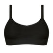 Amoena® Eliza Wire-Free Bra Shown in Black-Front View