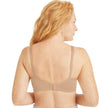 Back view #9597 Amoena® Mara Front Closure T-Shirt Bra Shown in Light Nude