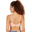 Back view #9597 Amoena® Mara Front Closure T-Shirt Bra Shown in Rose Nude