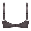 Amoena® Nancy Front Closure Bra Shown in Dark Grey-Back View