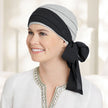 Shown in Black with 3-Seam Turban (#9265), in Grey.