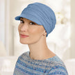 Side view #9673 Cool Comfort Conductor Hat Shown in Chambray