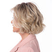 Side view #9695 Toni Brattin® Enticing Wig shown in Light Blonde