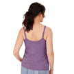 Amoena® Valletta Camisole Shown in Violet - Back View