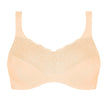 Amoena® Emma Wire-Free Bra Shown in Peach – Front View