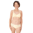 Amoena® Mariella Wire-Free Bra and Mariella Panty (#9729) Shown in Vanilla – Front View