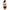 Amoena® Pia Padded Wire-Free Bra and Pia High Waist Panty (#9733) Shown in Black/Sand – Back View