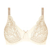 Amoena® Alina Padded Wire-Free Bra Shown in Off-White Beige – Front View