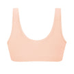 Back view # 9763 Amoena® Clara Wire-Free Front Closure Bra Shown in Rose Nude