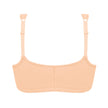 Back view #9765 Amoena® Fleur Wire-Free Bra shown in Nude