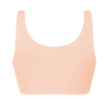 Back view #9768 Amoena® Amy Wire-Free Seamless Bra Shown in Rose Nude