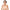 Front view #9768 Amoena® Amy Wire-Free Seamless Bra Shown in Rose Nude
