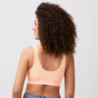 Back view #9770 Amoena® Kitty Seamless Wire-Free Bra Shown in Rose Nude