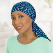 Front view #9784 Bella Multi Dot Scarf